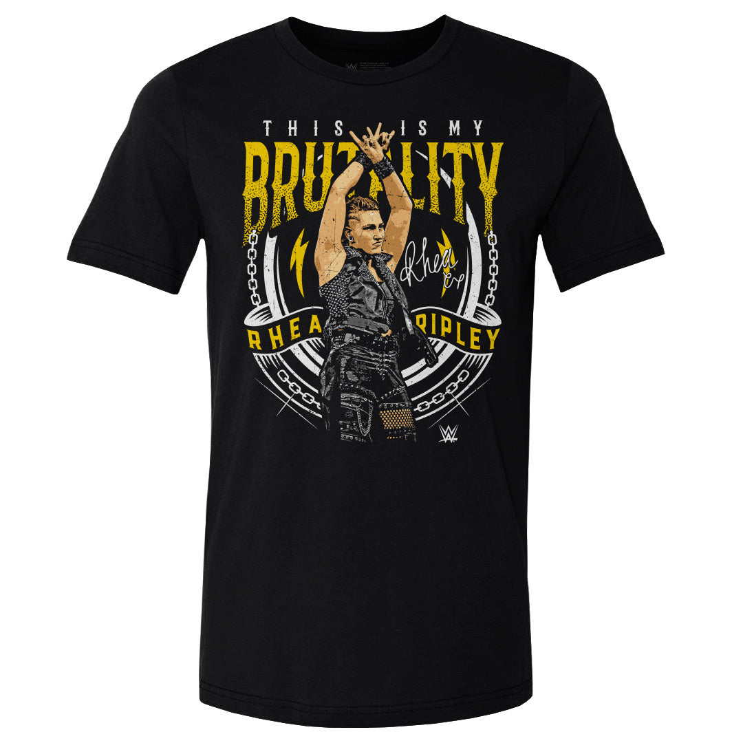 Rhea Ripley Men&#39;s Cotton T-Shirt | 500 LEVEL
