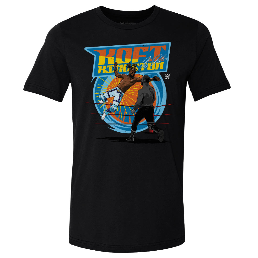 Kofi Kingston Men&#39;s Cotton T-Shirt | 500 LEVEL