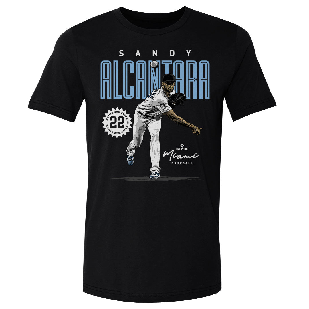 Sandy Alcantara Men&#39;s Cotton T-Shirt | 500 LEVEL