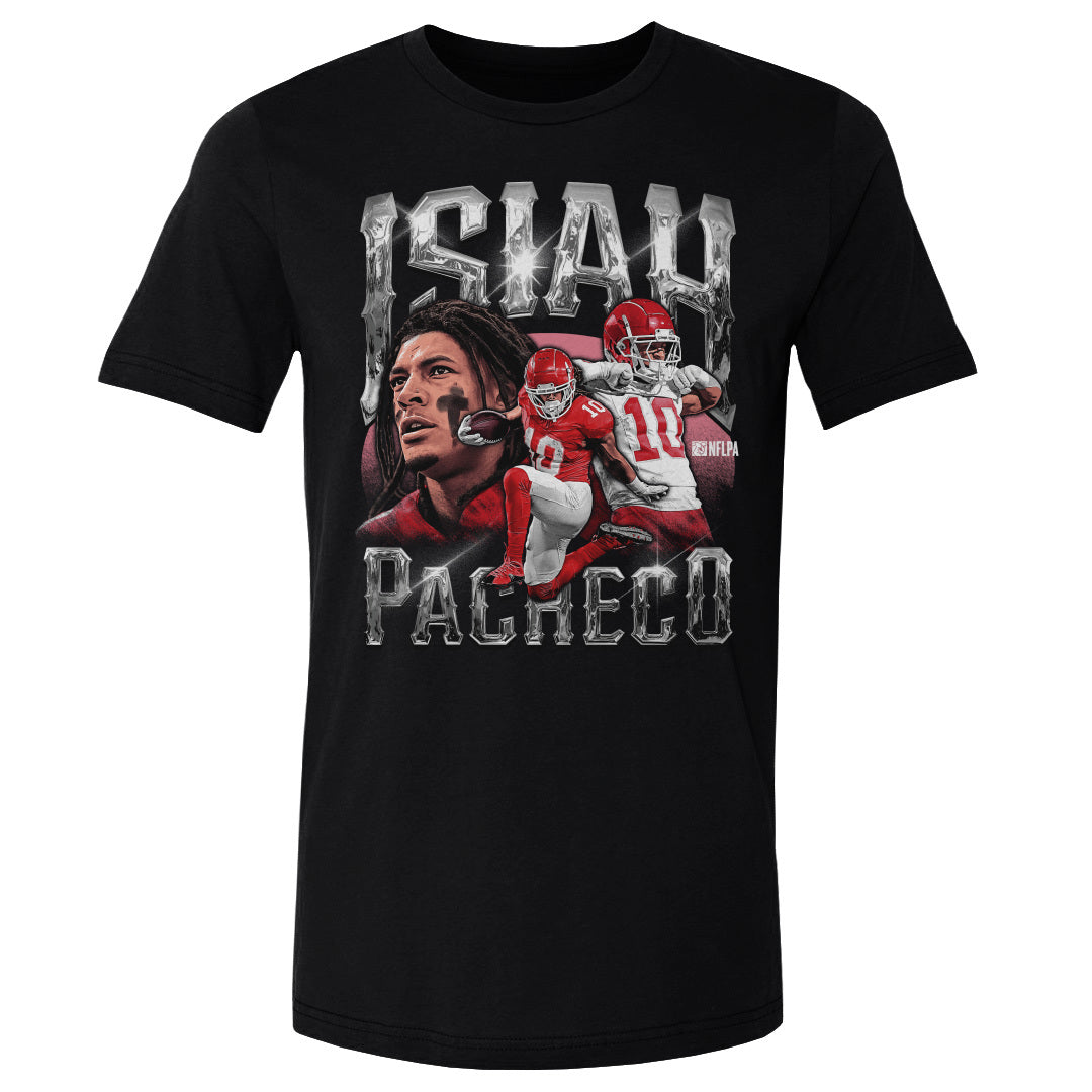 Isiah Pacheco Men's Cotton T-Shirt | 500 LEVEL