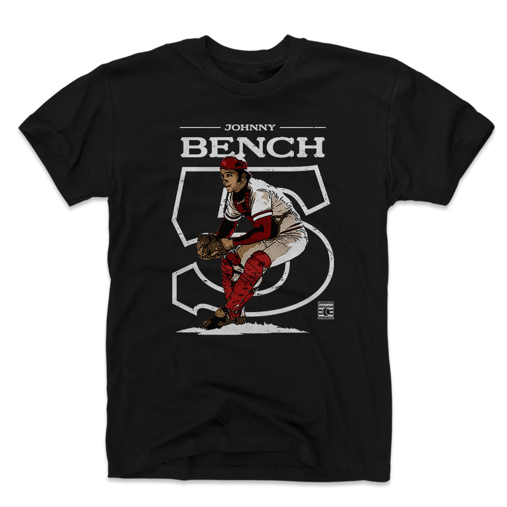 Johnny Bench Men's Cotton T-Shirt | 500 LEVEL