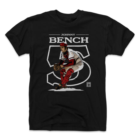 Johnny Bench Men's Cotton T-Shirt | 500 LEVEL