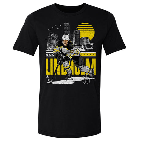 Hampus Lindholm Men's Cotton T-Shirt | 500 LEVEL