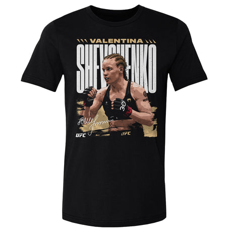 Valentina Shevchenko Men's Cotton T-Shirt | 500 LEVEL
