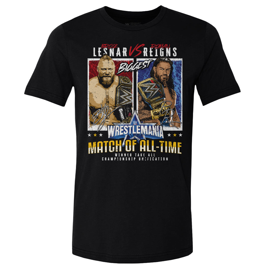Brock Lesner Men&#39;s Cotton T-Shirt | 500 LEVEL