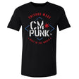 CM Punk Men's Cotton T-Shirt | 500 LEVEL