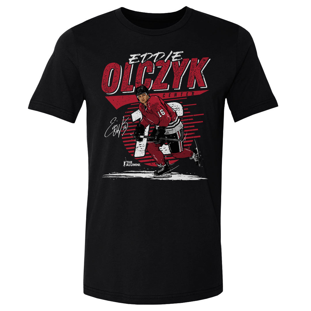 Eddie Olczyk Men's Cotton T-Shirt | 500 LEVEL