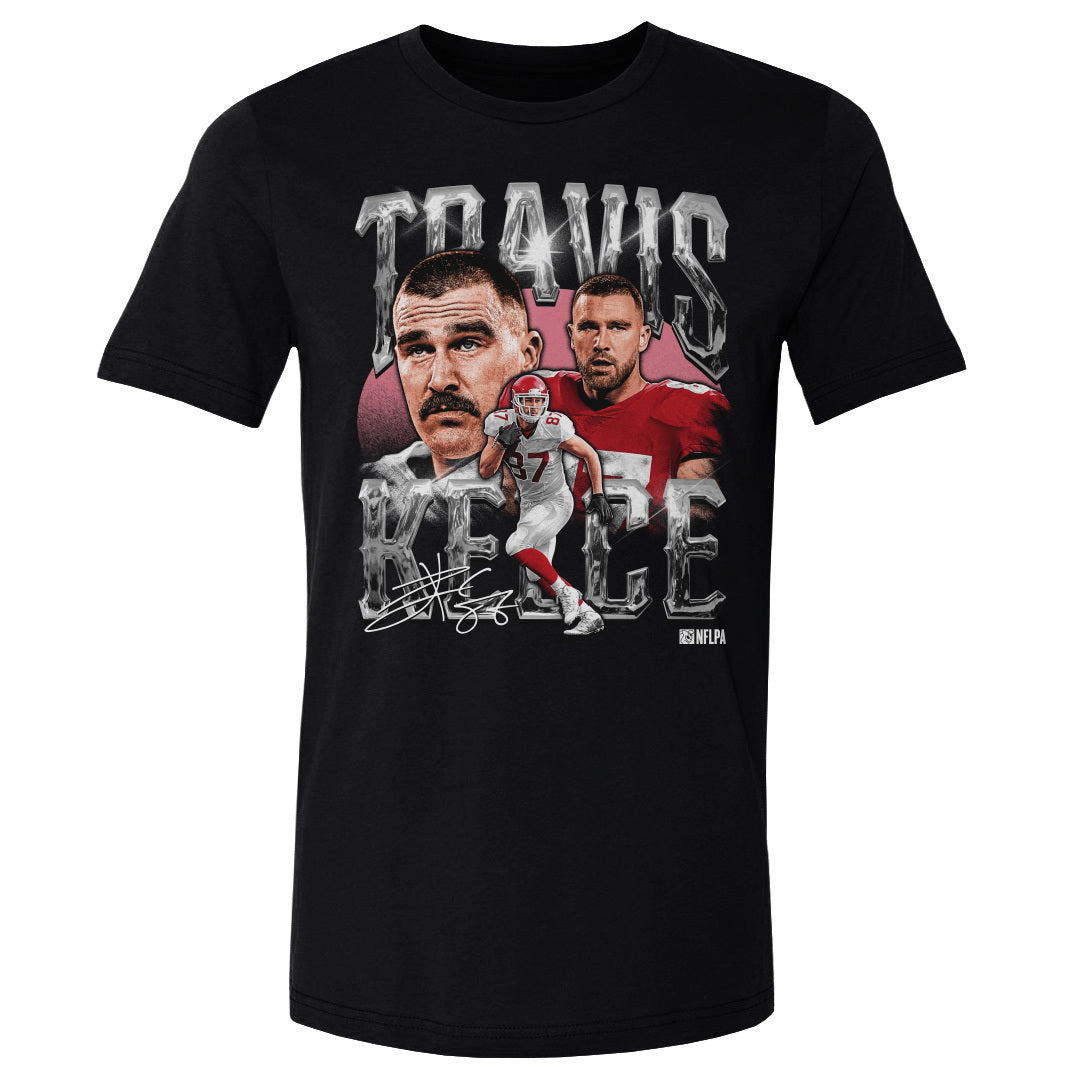 Travis Kelce Men's Cotton T-Shirt | 500 LEVEL