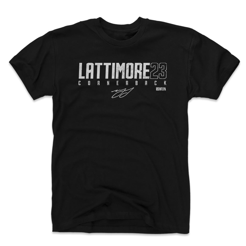 Marshon Lattimore Men&#39;s Cotton T-Shirt | 500 LEVEL