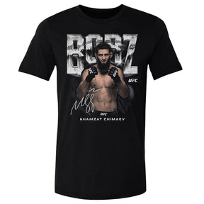 Khamzat Chimaev Men's Cotton T-Shirt | 500 LEVEL