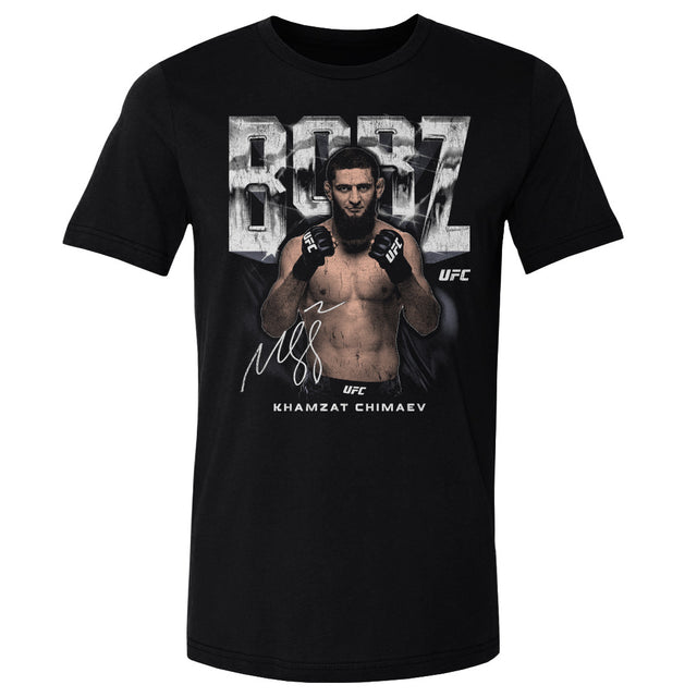 Khamzat Chimaev Men's Cotton T-Shirt | 500 LEVEL