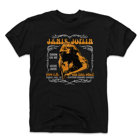 Janis Joplin Men's Cotton T-Shirt | 500 LEVEL