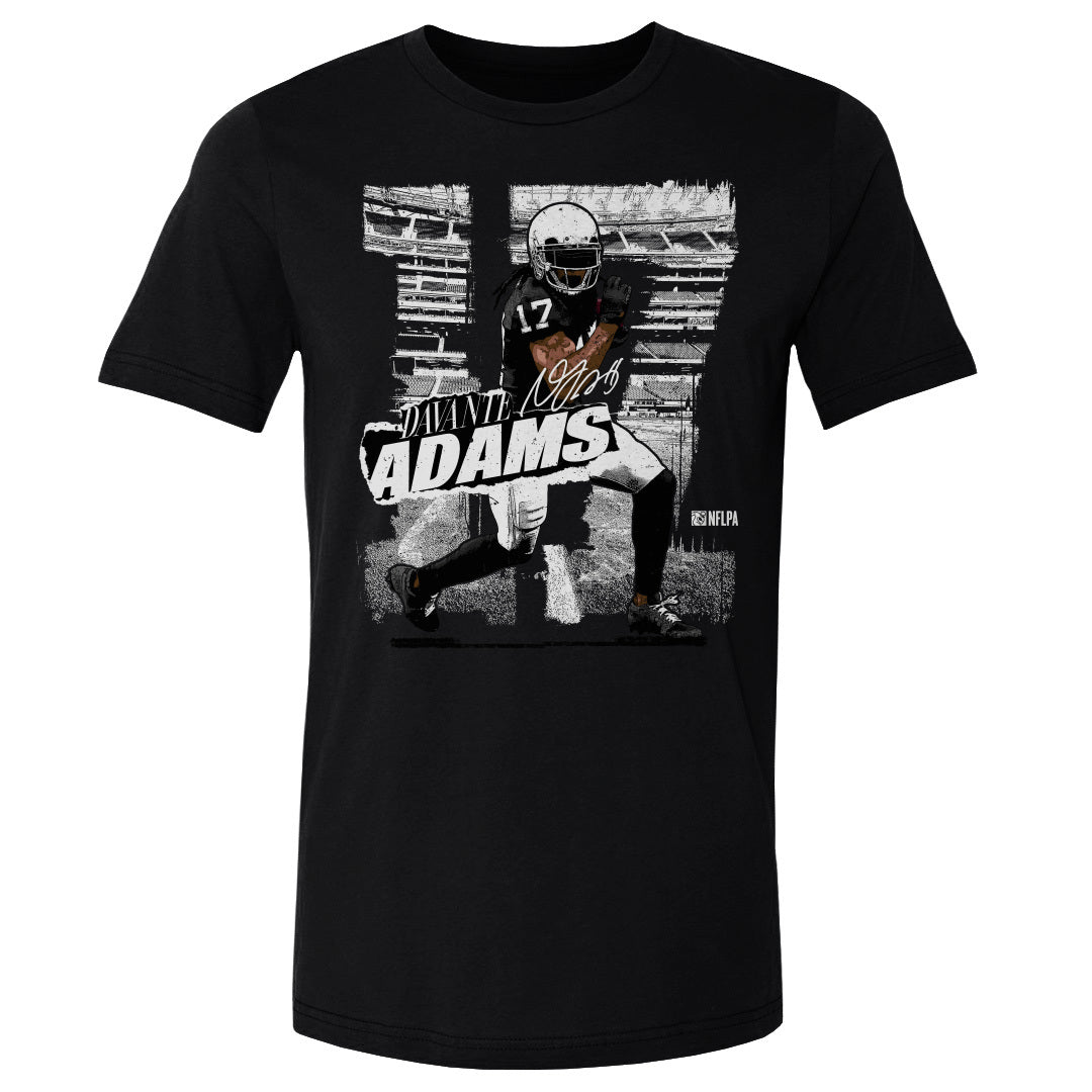 Davante Adams Men&#39;s Cotton T-Shirt | 500 LEVEL