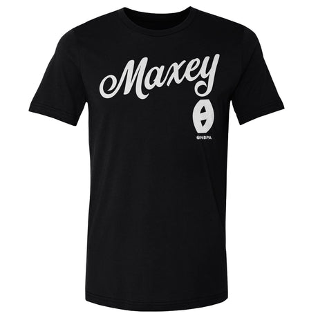 Tyrese Maxey Men's Cotton T-Shirt | 500 LEVEL