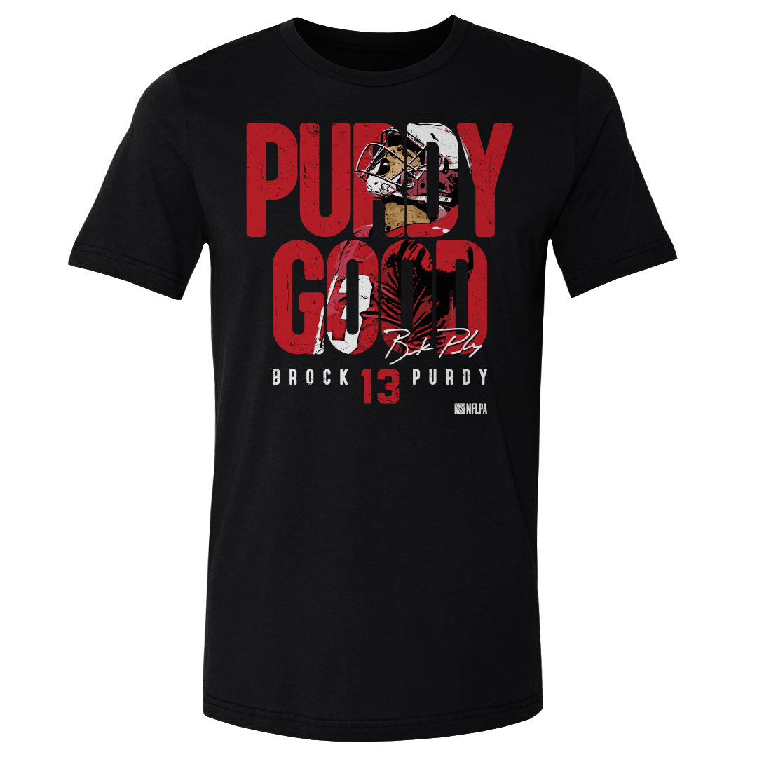 Brock Purdy Men&#39;s Cotton T-Shirt | 500 LEVEL