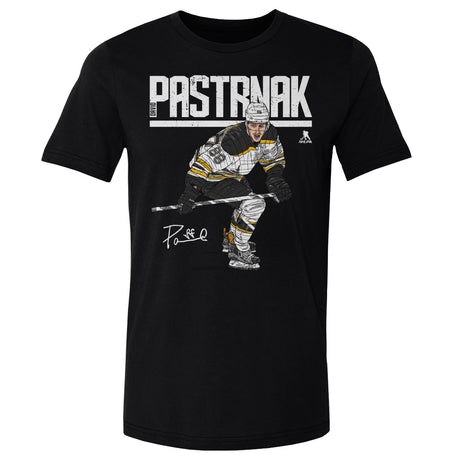 David Pastrnak Men's Cotton T-Shirt | 500 LEVEL