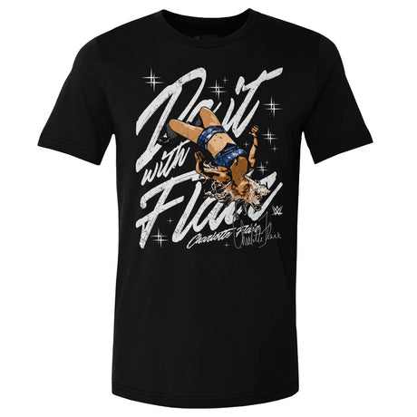 Charlotte Flair Men's Cotton T-Shirt | 500 LEVEL