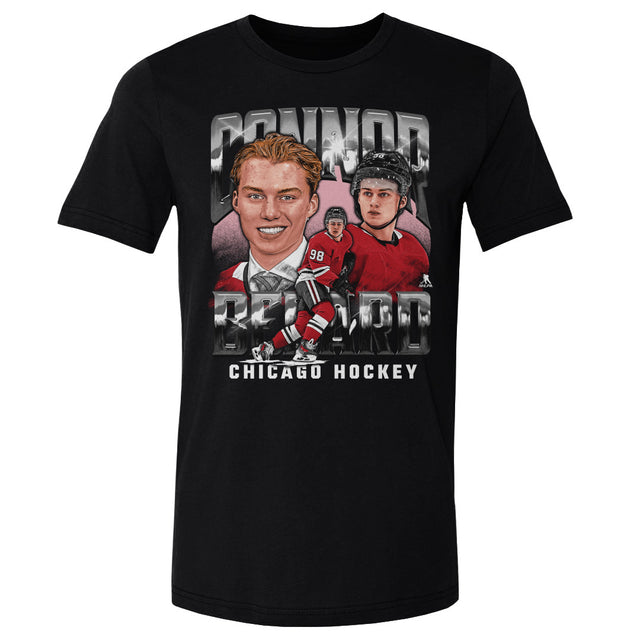 Connor Bedard Men's Cotton T-Shirt | 500 LEVEL