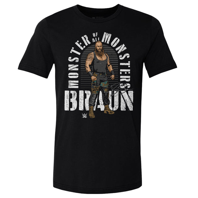 Braun Strowman Men's Cotton T-Shirt | 500 LEVEL