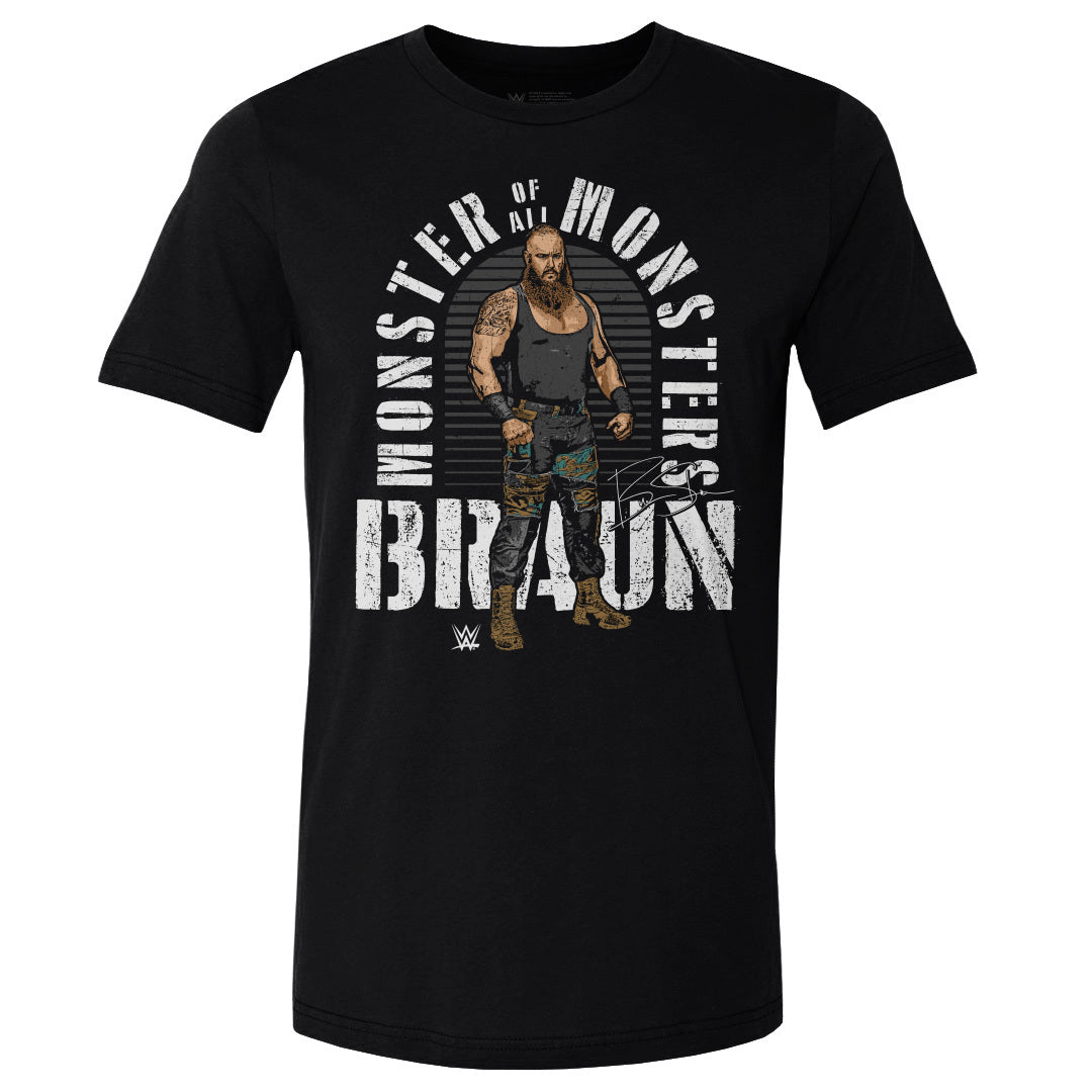 Braun Strowman Men&#39;s Cotton T-Shirt | 500 LEVEL