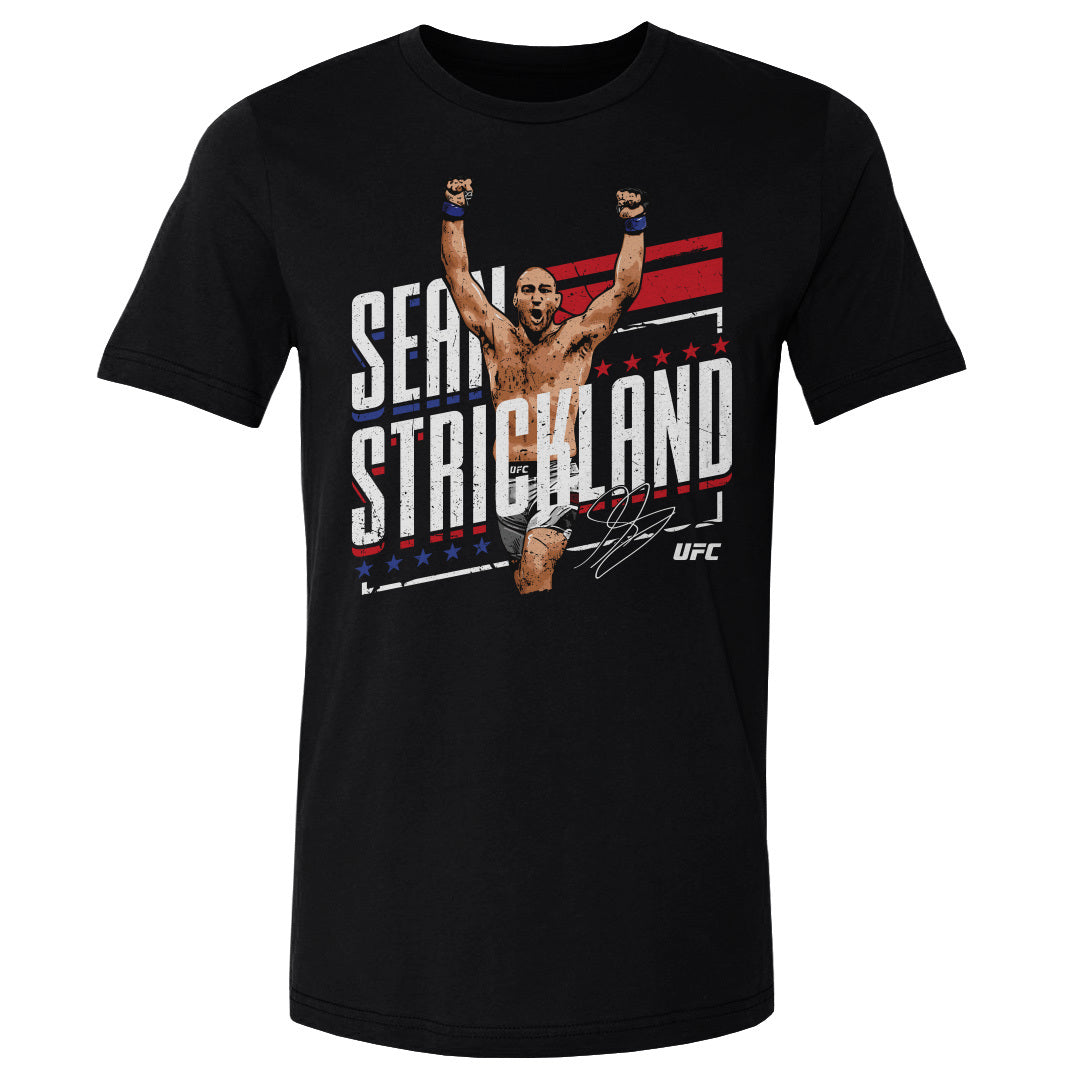 Sean Strickland Men's Cotton T-Shirt | 500 LEVEL