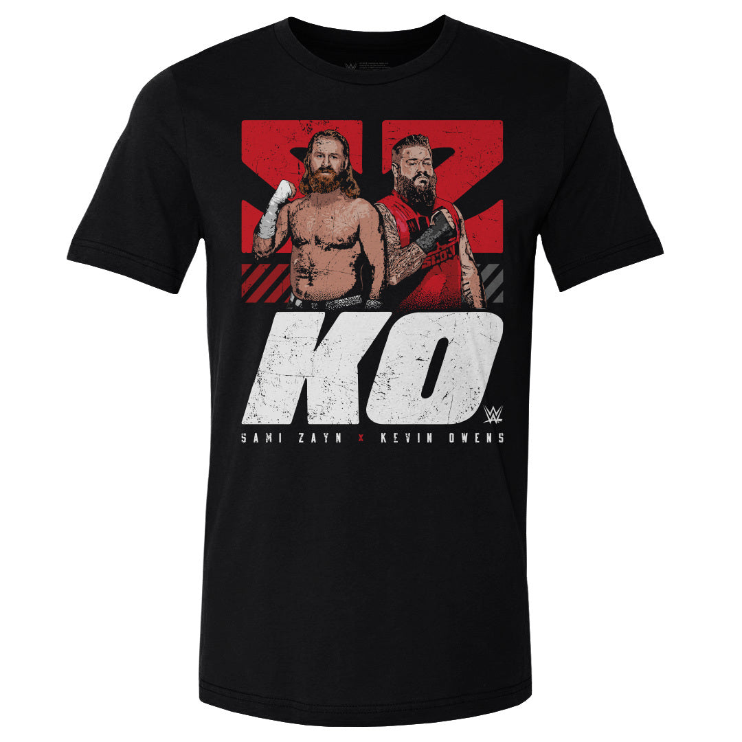 Sami Zayn & Kevin Owens Tag Team Men's Cotton T-Shirt – 500 LEVEL