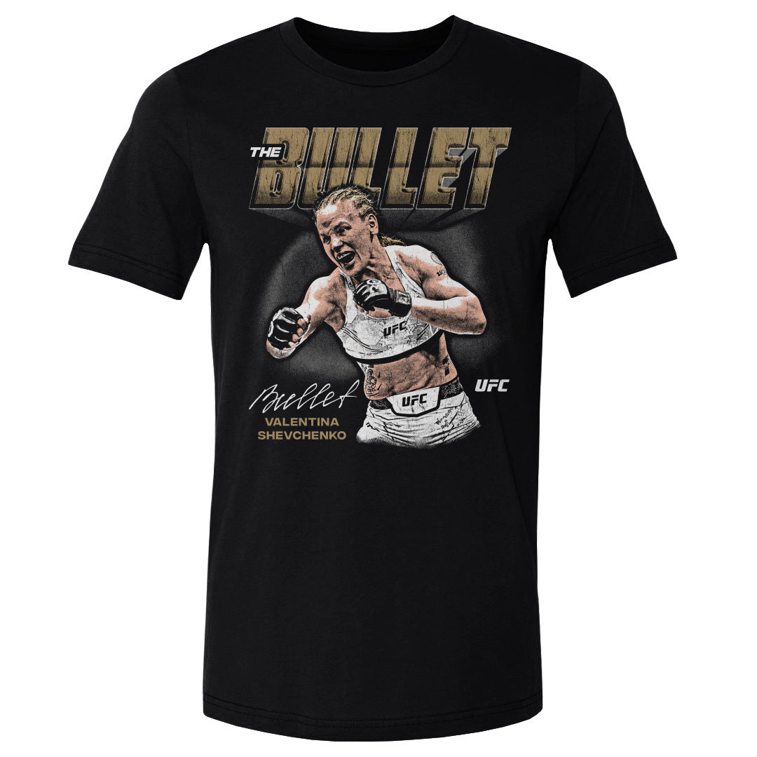 Valentina Shevchenko Men's Cotton T-Shirt | 500 LEVEL