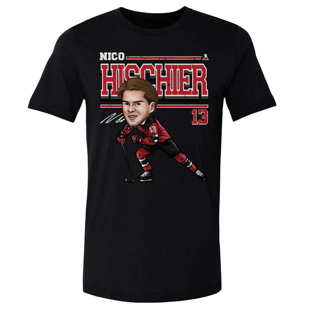 Nico Hischier Men's Cotton T-Shirt | 500 LEVEL