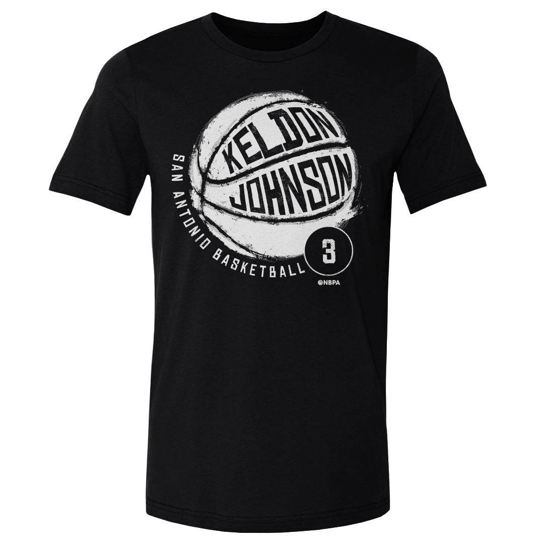 Keldon Johnson Men&#39;s Cotton T-Shirt | 500 LEVEL