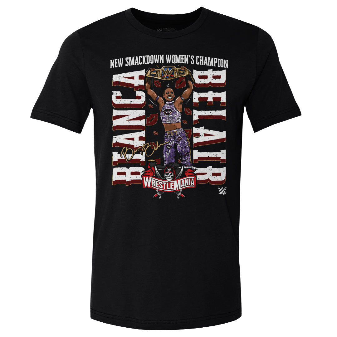 Bianca Belair Men's Cotton T-Shirt | 500 LEVEL