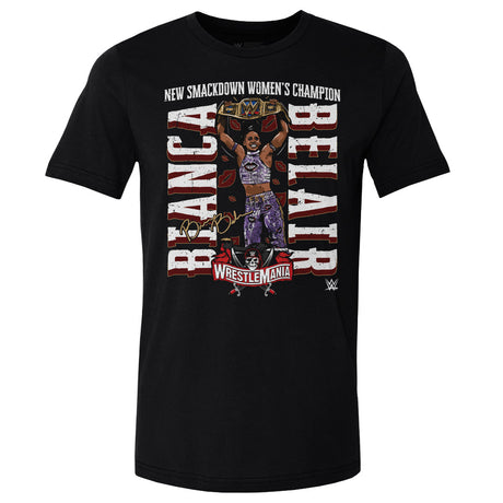 Bianca Belair Men's Cotton T-Shirt | 500 LEVEL