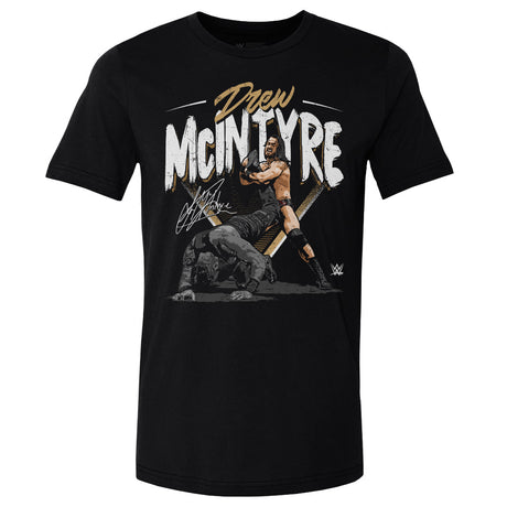 Drew McIntyre Men's Cotton T-Shirt | 500 LEVEL