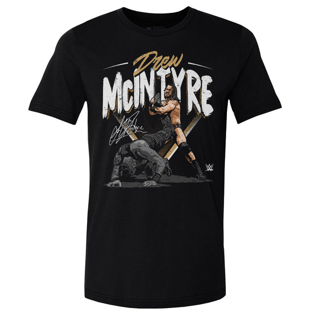 Drew McIntyre Men's Cotton T-Shirt | 500 LEVEL