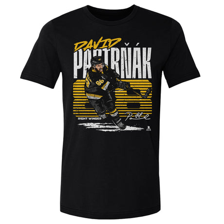 David Pastrnak Men's Cotton T-Shirt | 500 LEVEL