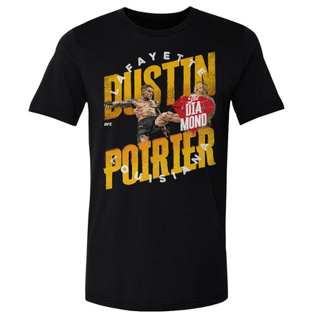 Dustin Poirier Men's Cotton T-Shirt | 500 LEVEL