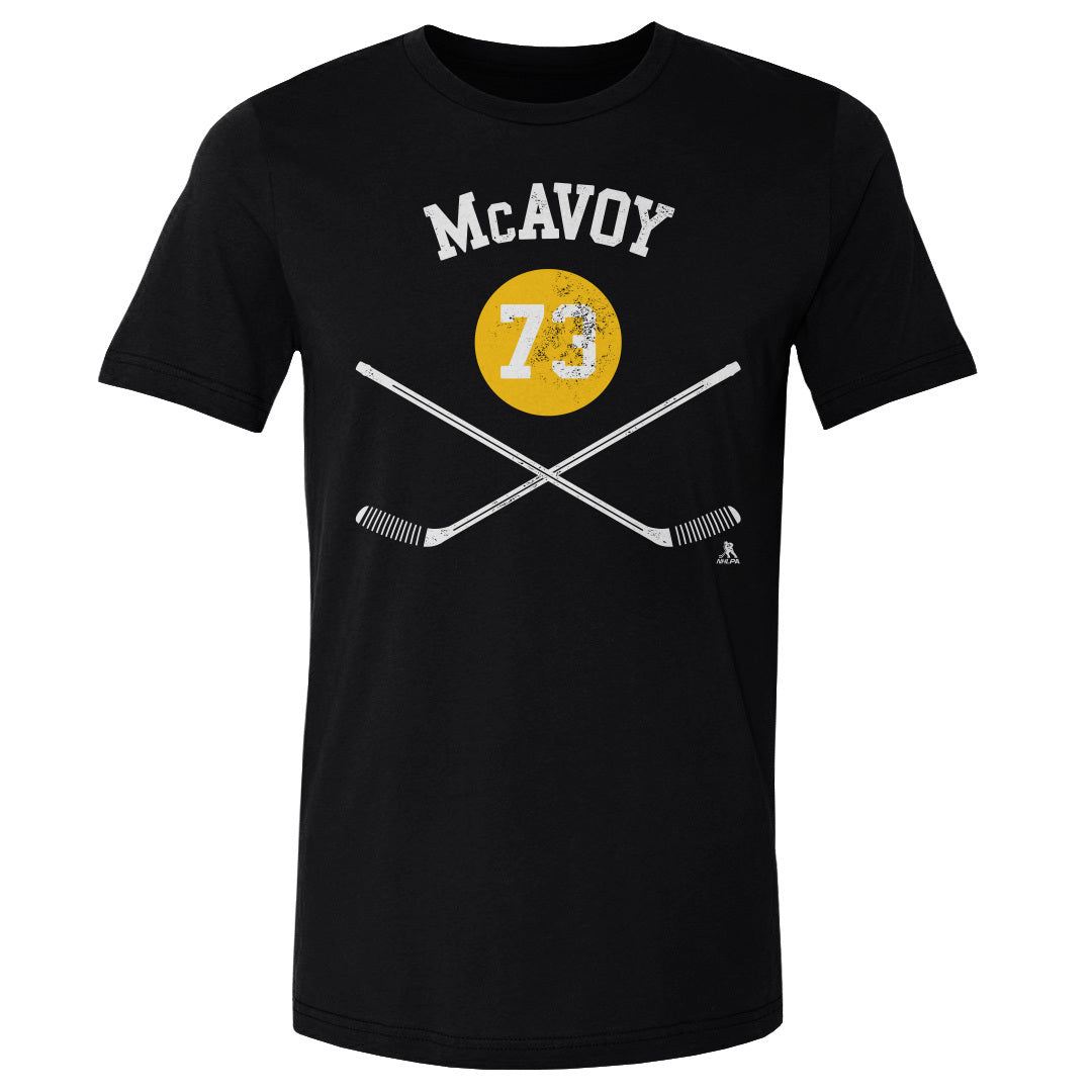 Charlie McAvoy Men&#39;s Cotton T-Shirt | 500 LEVEL
