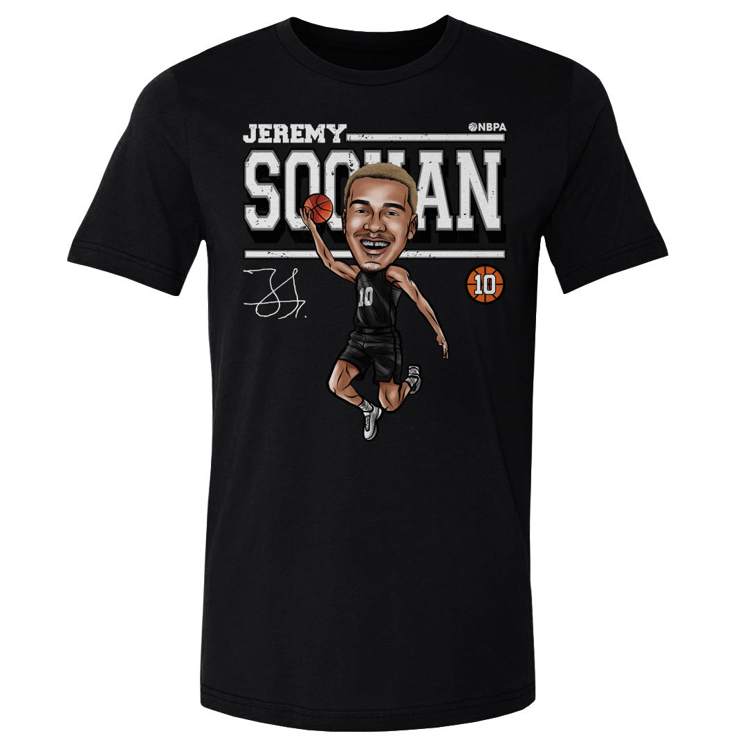 Jeremy Sochan Men&#39;s Cotton T-Shirt | 500 LEVEL