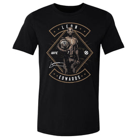 Leon Edwards Men's Cotton T-Shirt | 500 LEVEL