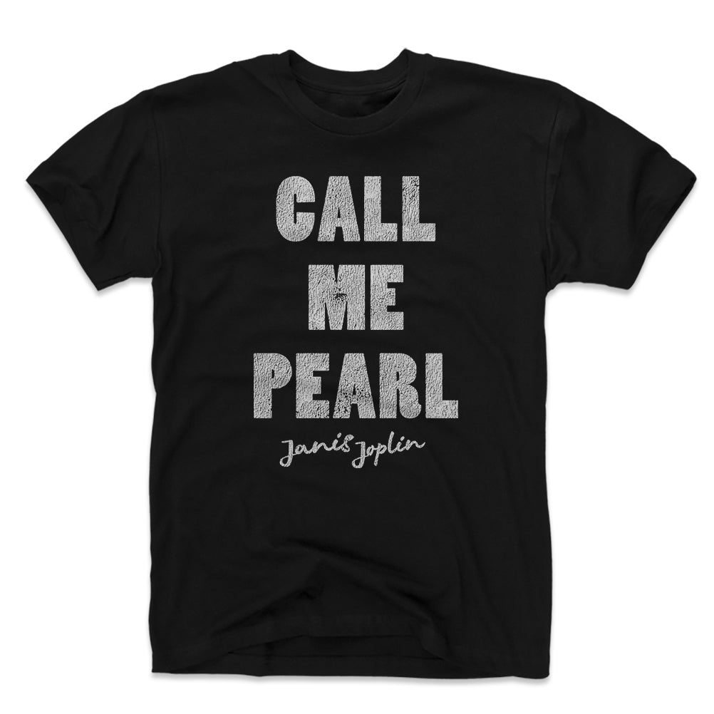 Janis Joplin Men's Cotton T-Shirt | 500 LEVEL