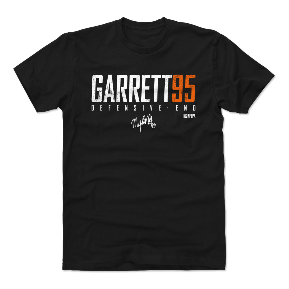 Myles Garrett Men's Cotton T-Shirt | 500 LEVEL