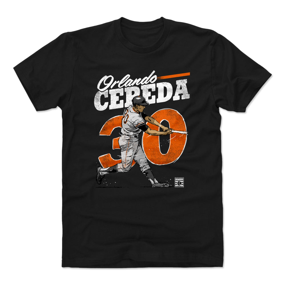 Orlando Cepeda Men's Cotton T-Shirt | 500 LEVEL