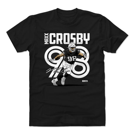 Maxx Crosby Men's Cotton T-Shirt | 500 LEVEL