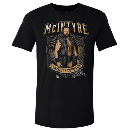 Drew McIntyre Men's Cotton T-Shirt | 500 LEVEL