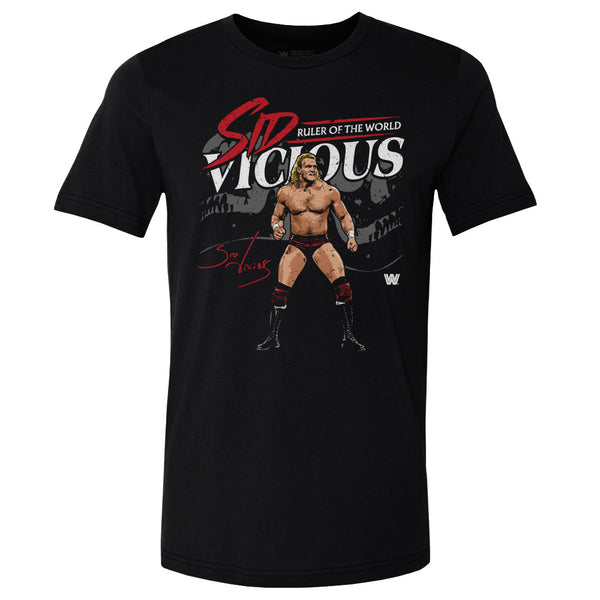 Sid Vicious Tシャツ レッド Lサイズ Men-Cotton-T-Shirt-