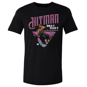 Bret Hart Men's Cotton T-Shirt | 500 LEVEL