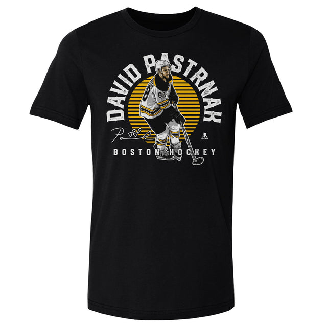 David Pastrnak Men's Cotton T-Shirt | 500 LEVEL