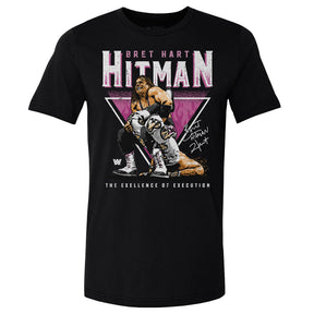 Bret Hart Men's Cotton T-Shirt | 500 LEVEL