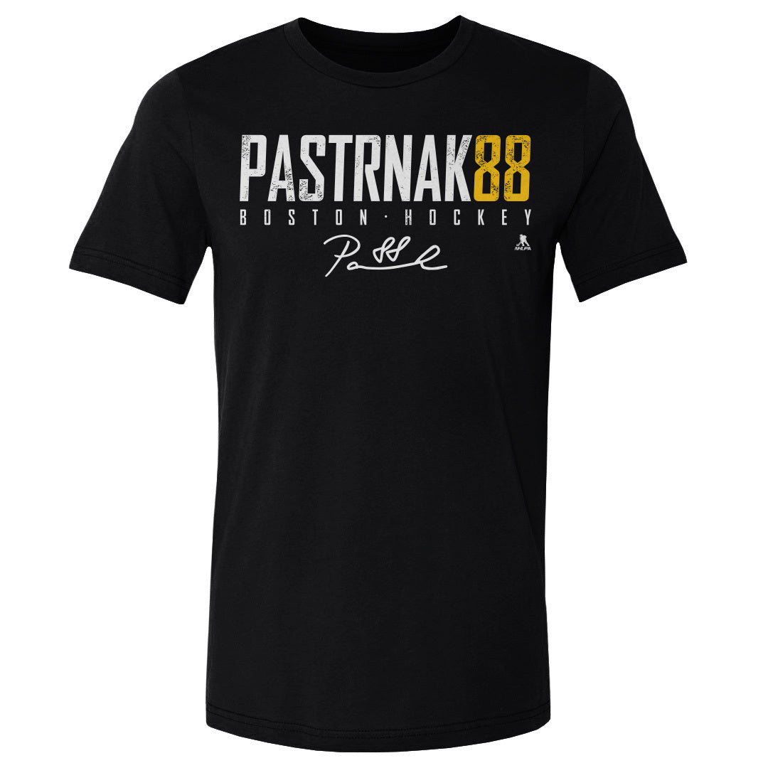 David Pastrnak Men's Cotton T-Shirt | 500 LEVEL