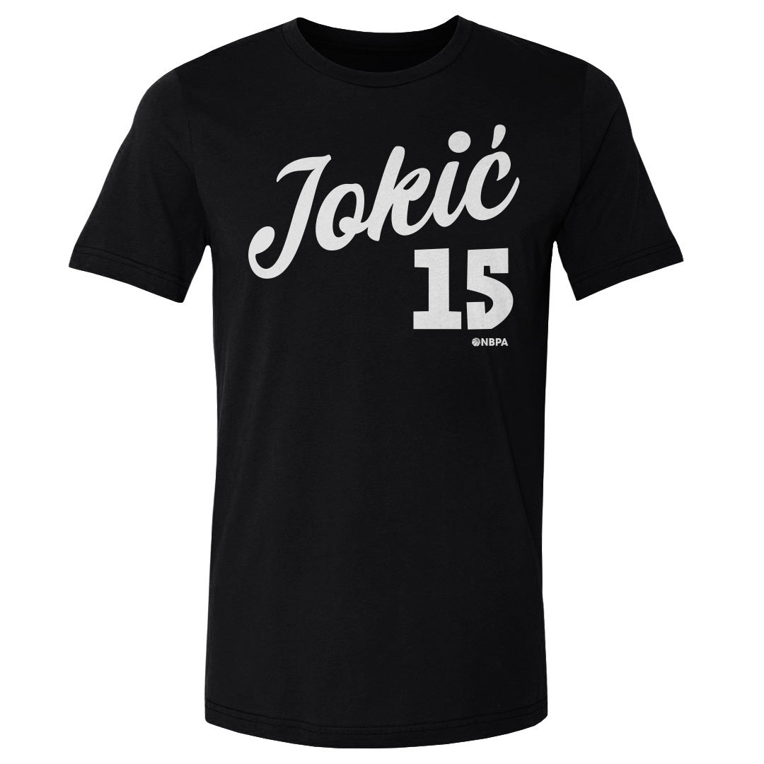 Nikola Jokic Men's Cotton T-Shirt | 500 LEVEL