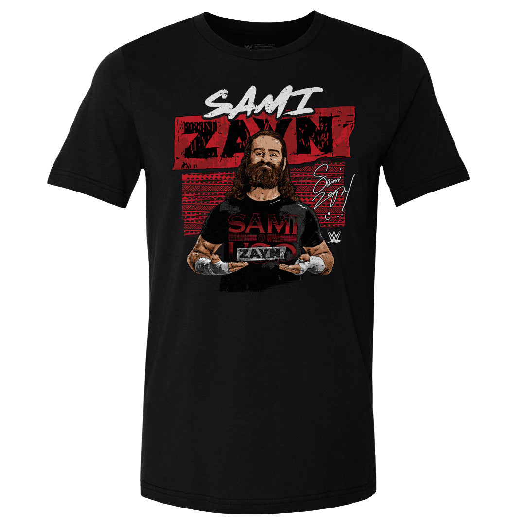 Sami Zayn Men&#39;s Cotton T-Shirt | 500 LEVEL